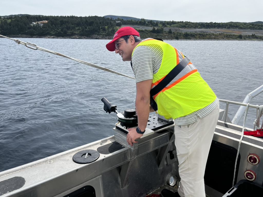 Atlantic Echo ocean field test — Holyrood, Newfoundland